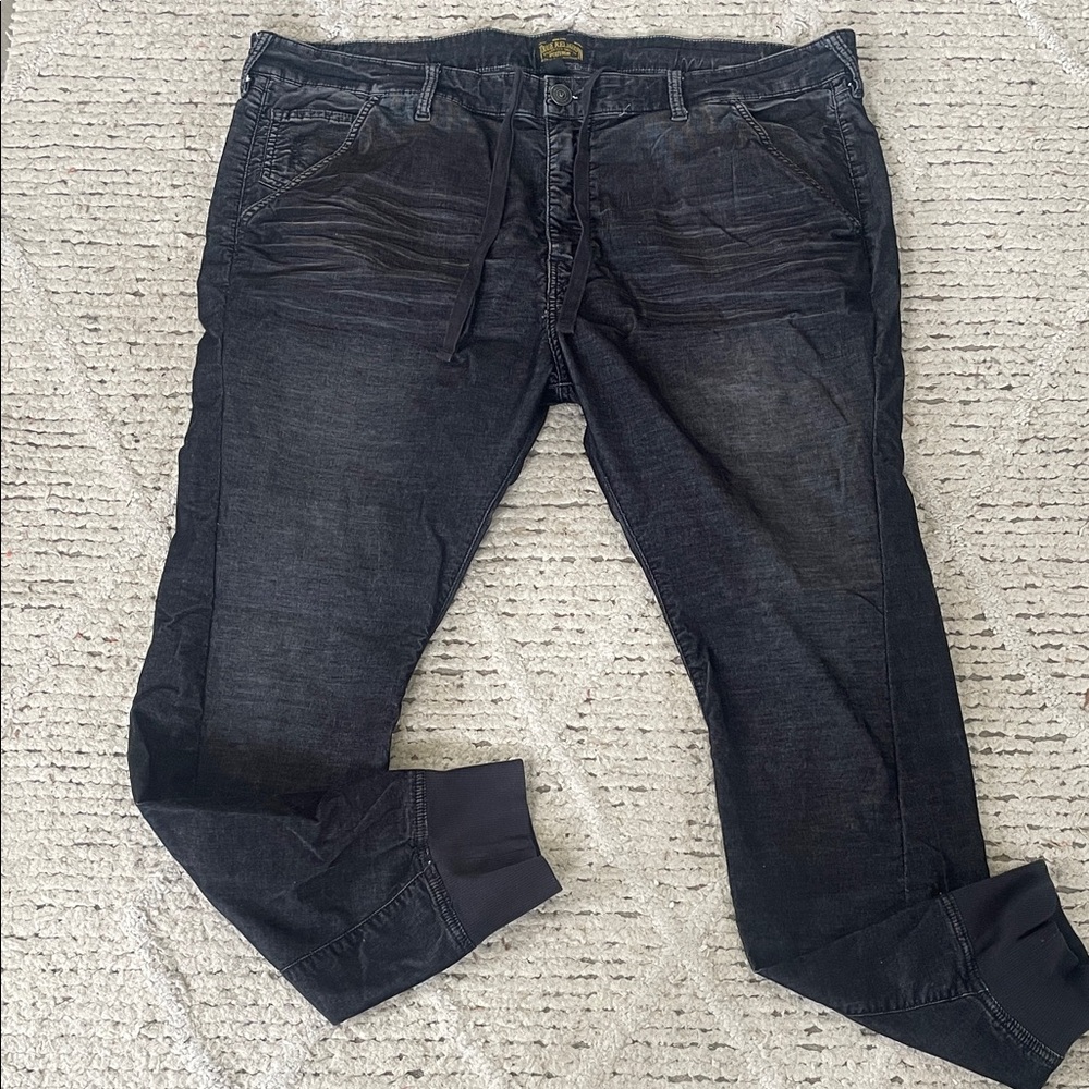 True religion Men's Black Jeans size 42